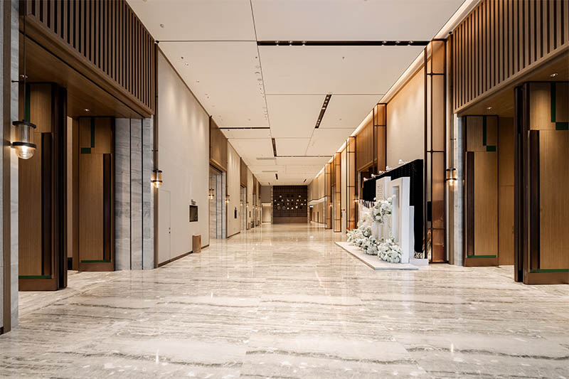 Ballroom walkway